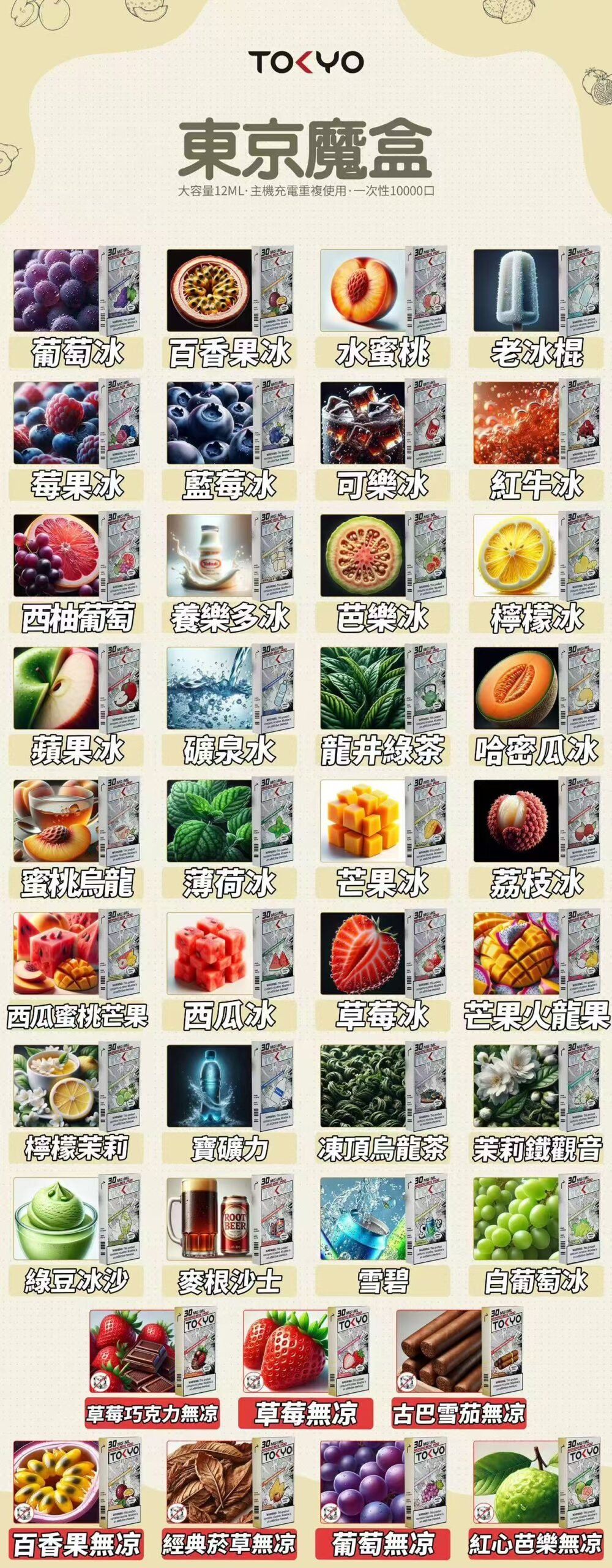 【買3盒加購 $150 送主機】東京魔盒 TOKYO MOHOO 專用彈 12ml 澎湃規格挑戰耐抽極限 加購送機方案限時實施中 質感玩家一致激推的夏季巔峰口糧 台灣現貨:圖片 2