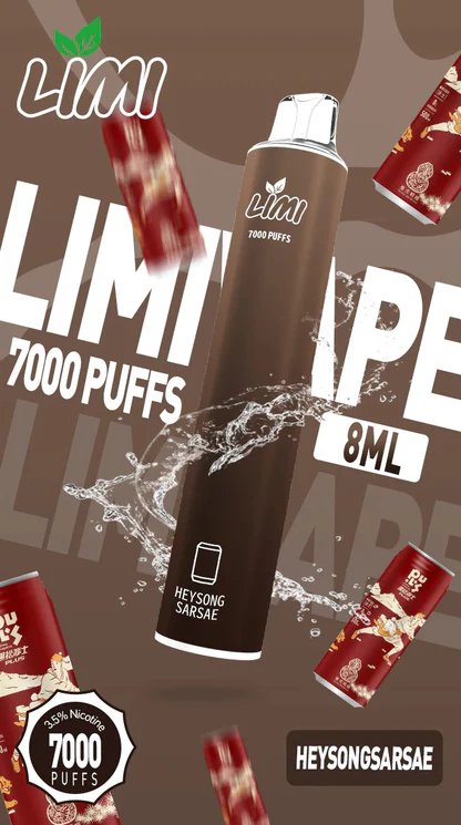 【LIMI 7000】強效拋棄式 650mAh 澎湃動力確保電力始終如一 搭載 3.5% 醇熟尼古丁鹽配方 質感玩家一致激推 台灣現貨:圖片 11
