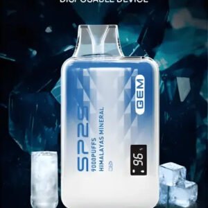 【SP2S GEM】9000 型全彩螢幕版 600mAh 強勁電力長效護航 搭配進化級霧化技術 打造始終如一的紮實擊喉感 台灣現貨